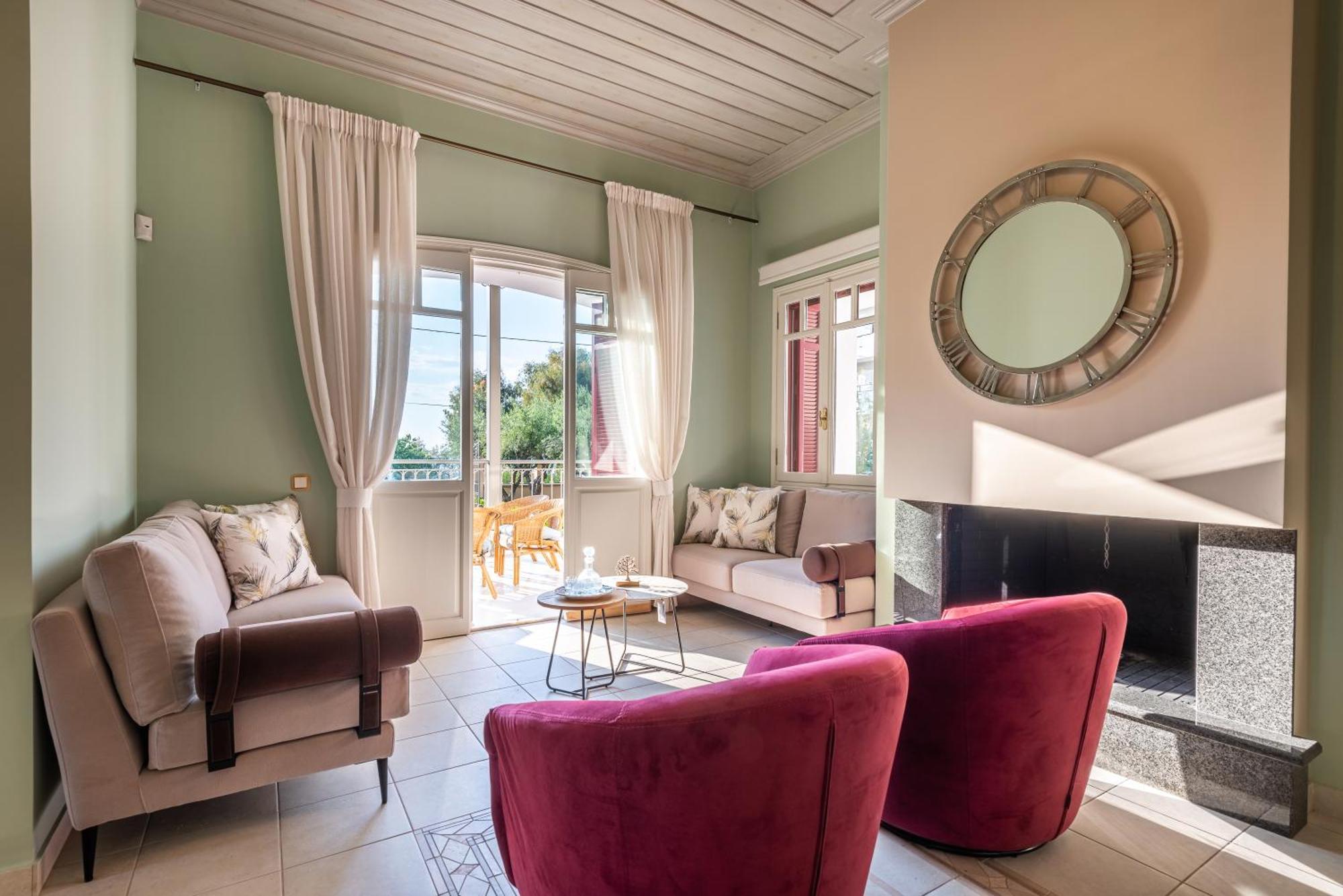 Sunset English Villas Paralia  Ruang foto