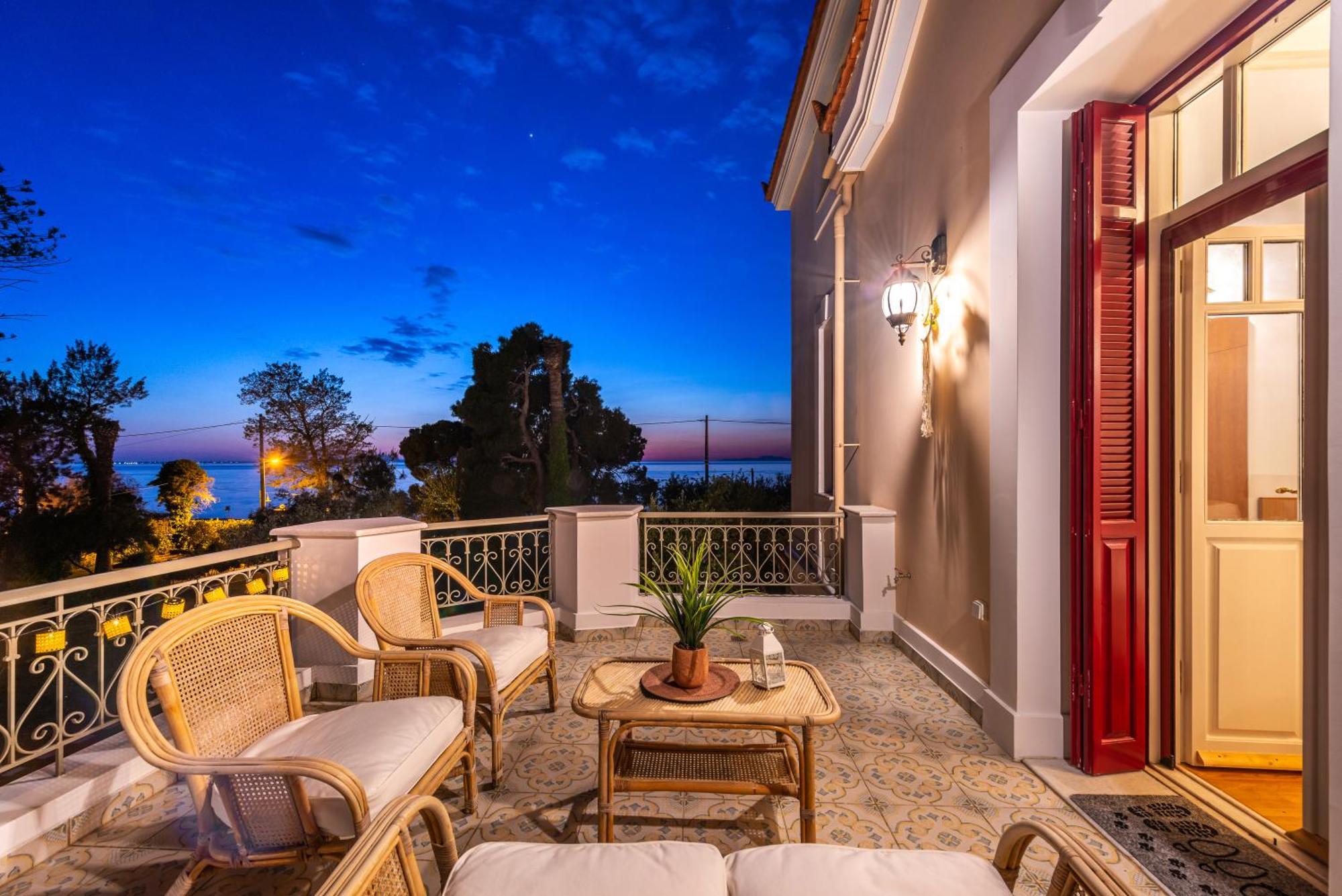 Sunset English Villas Paralia  Ruang foto