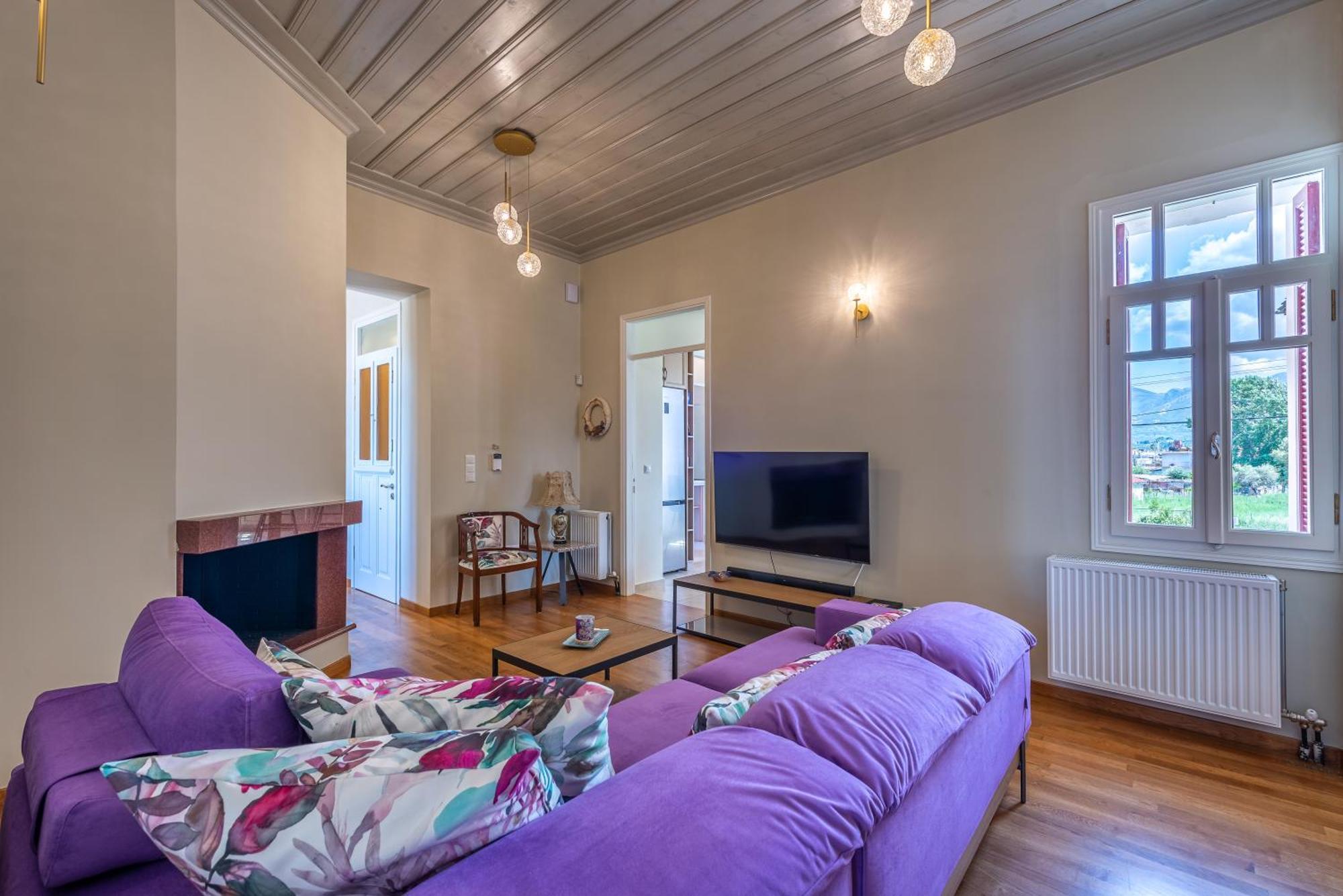 Sunset English Villas Paralia  Ruang foto