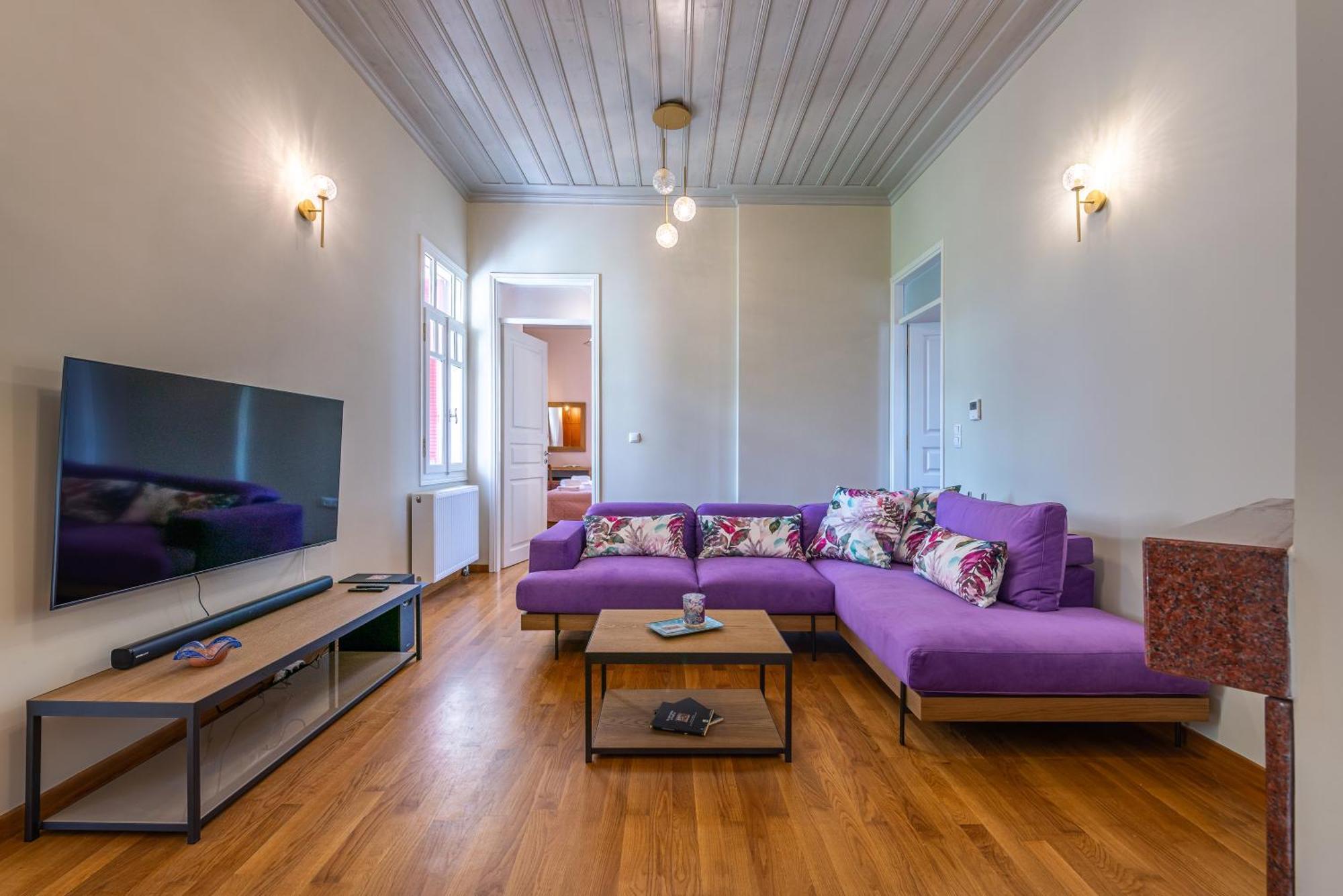 Sunset English Villas Paralia  Ruang foto