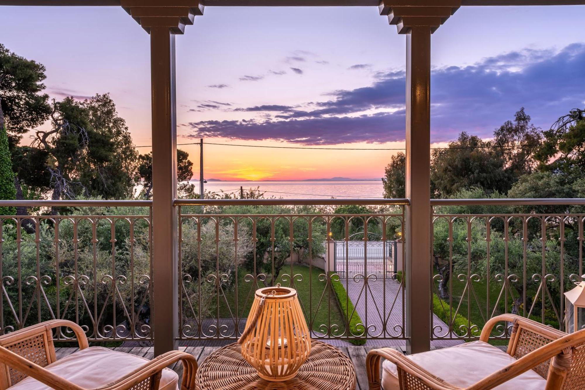 Sunset English Villas Paralia  Ruang foto